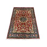 Small Persian Najafabad rug