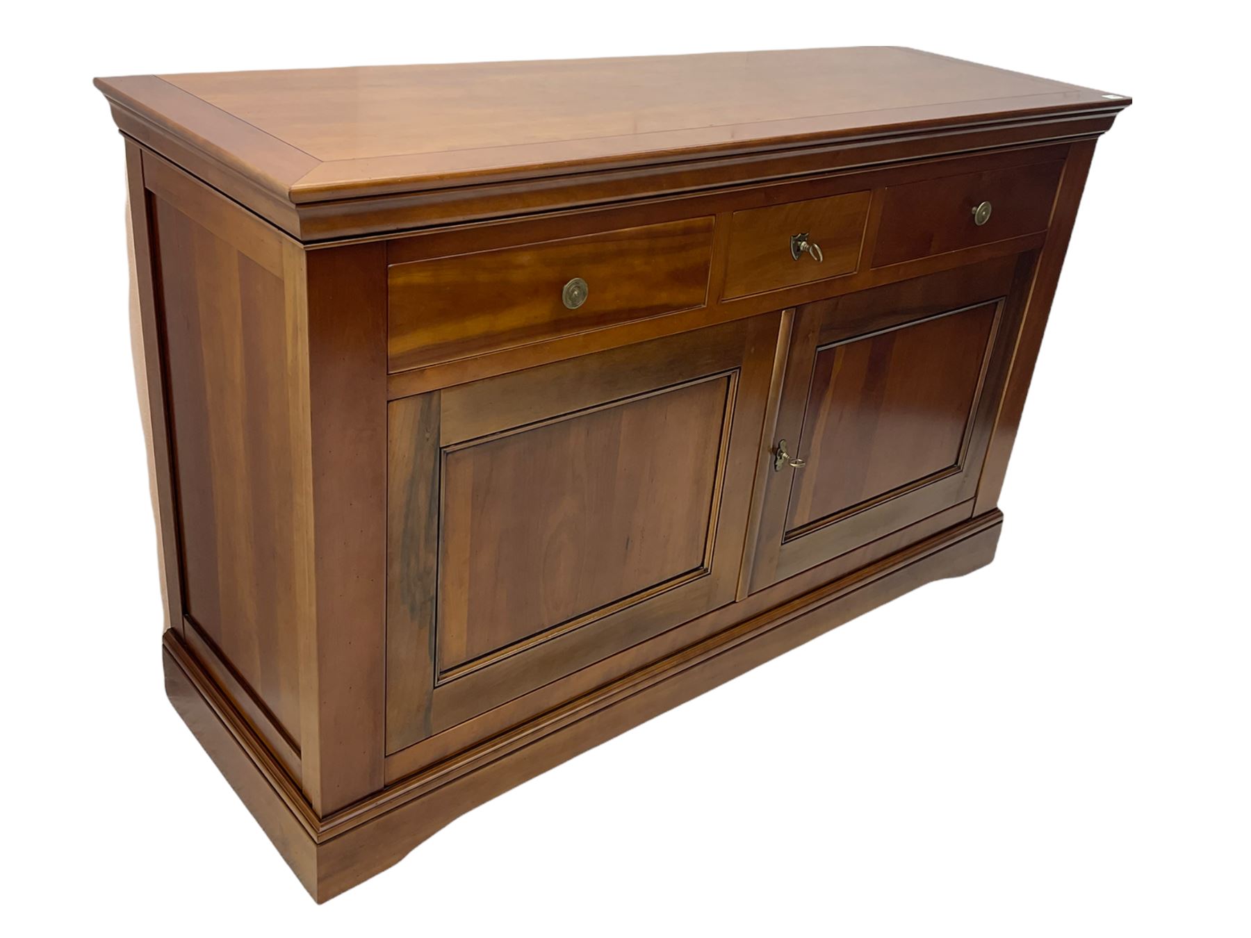 Grange Furniture cherry wood sideboard - Image 4 of 8
