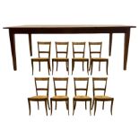 Grange Furniture cherry wood dining table