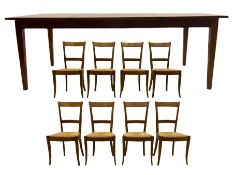 Grange Furniture cherry wood dining table