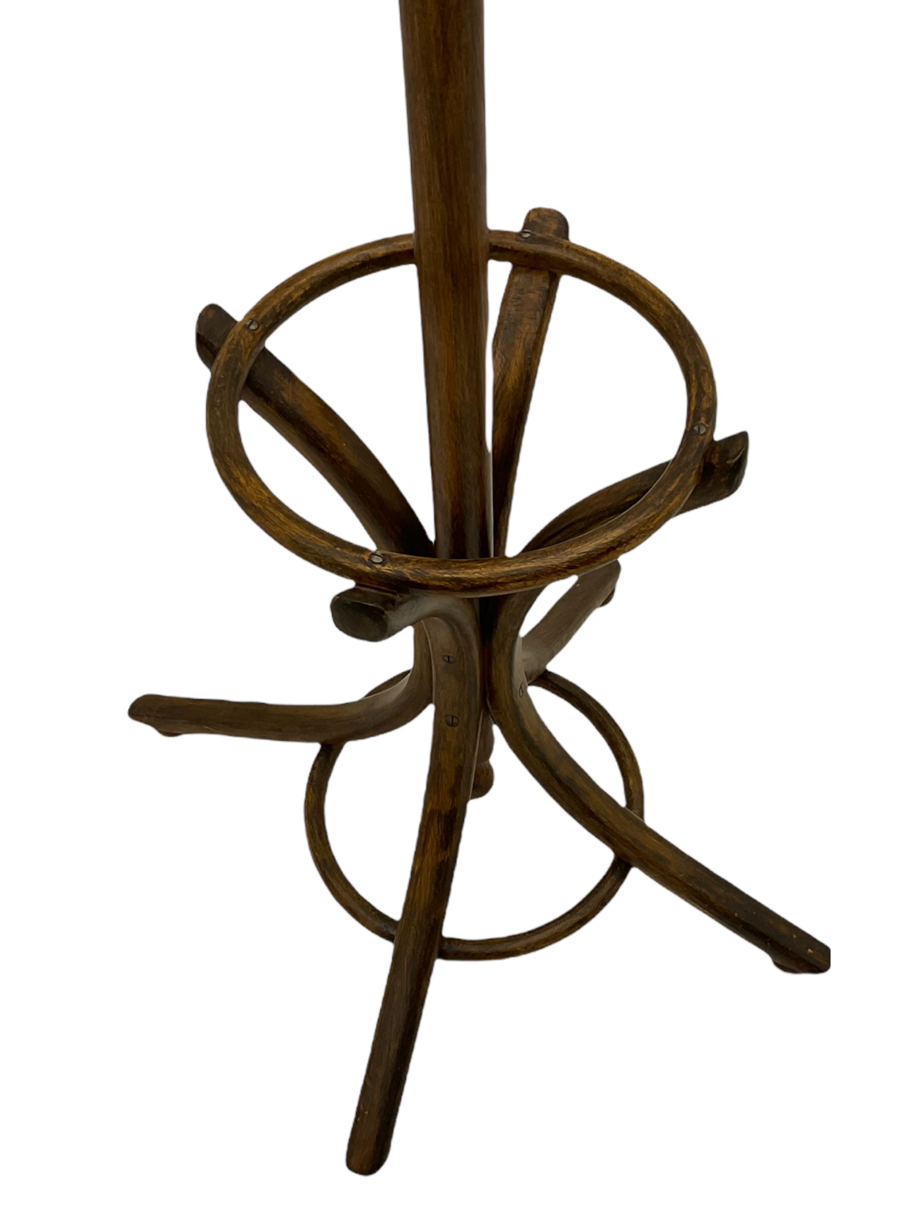 20th century bentwood hat and coat stand - Image 3 of 6