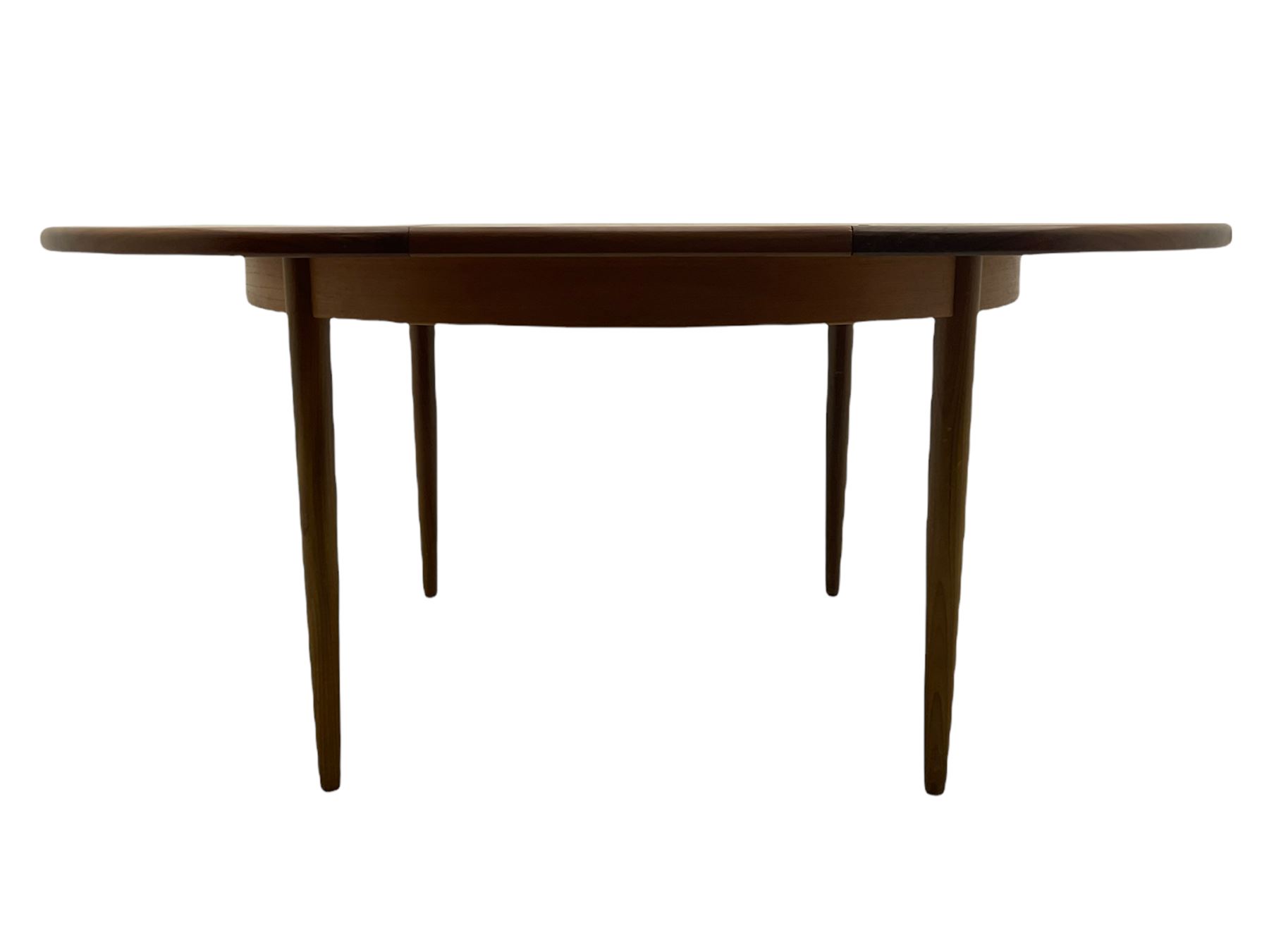 G-Plan Mid-20th century teak circular extending dining table - Image 2 of 21