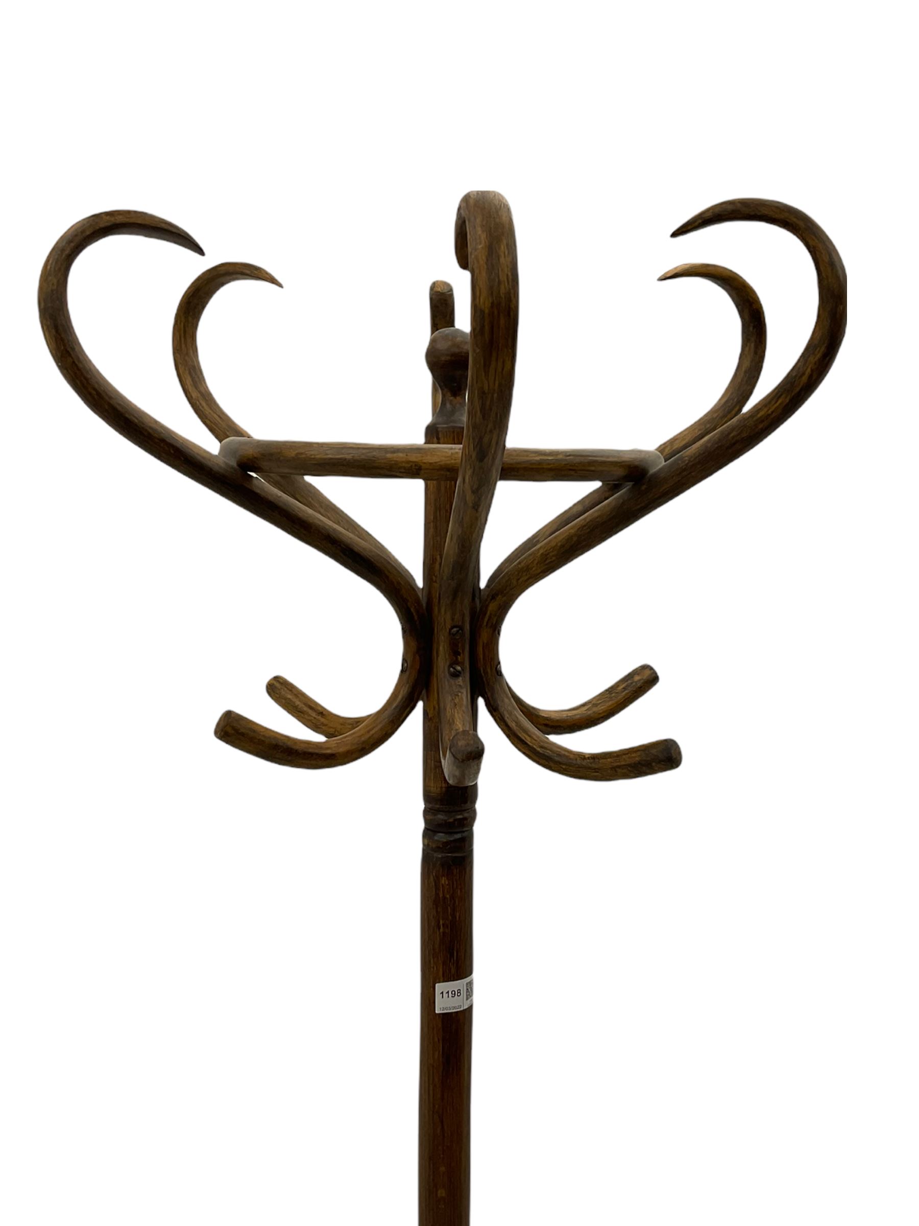 20th century bentwood hat and coat stand - Image 2 of 6