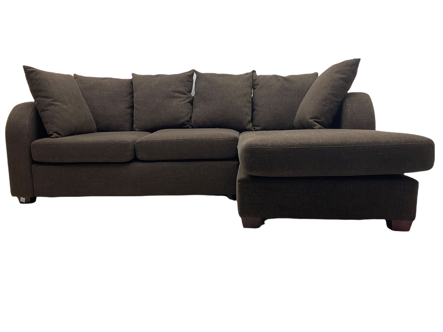 Corner sofa with right hand chaise - Image 3 of 8