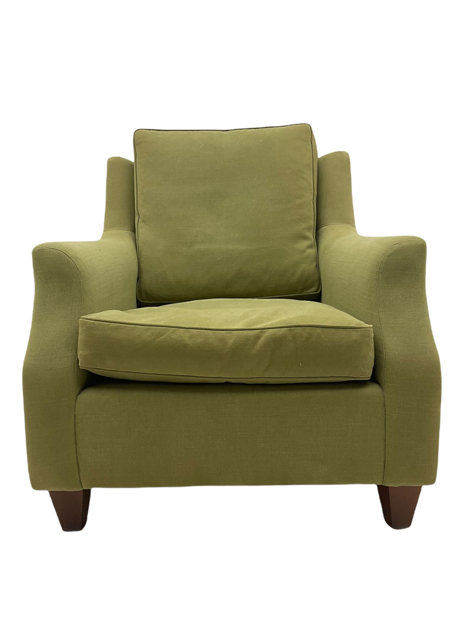 Wesley-Barrell two seat sofa and pair of matching armchairs - Image 9 of 20