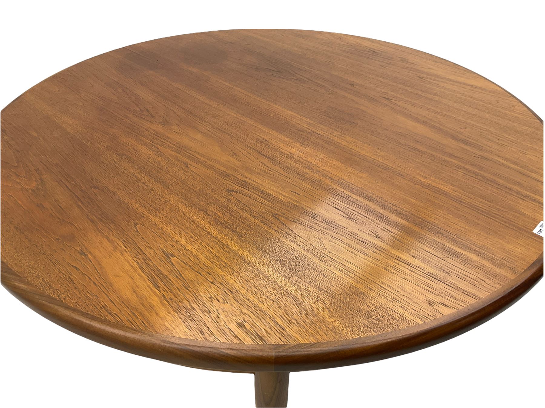 G-Plan Mid-20th century teak circular extending dining table - Image 11 of 21