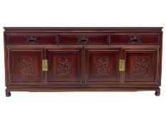 Chinese hardwood sideboard