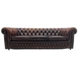 Chesterfield three seat sofa