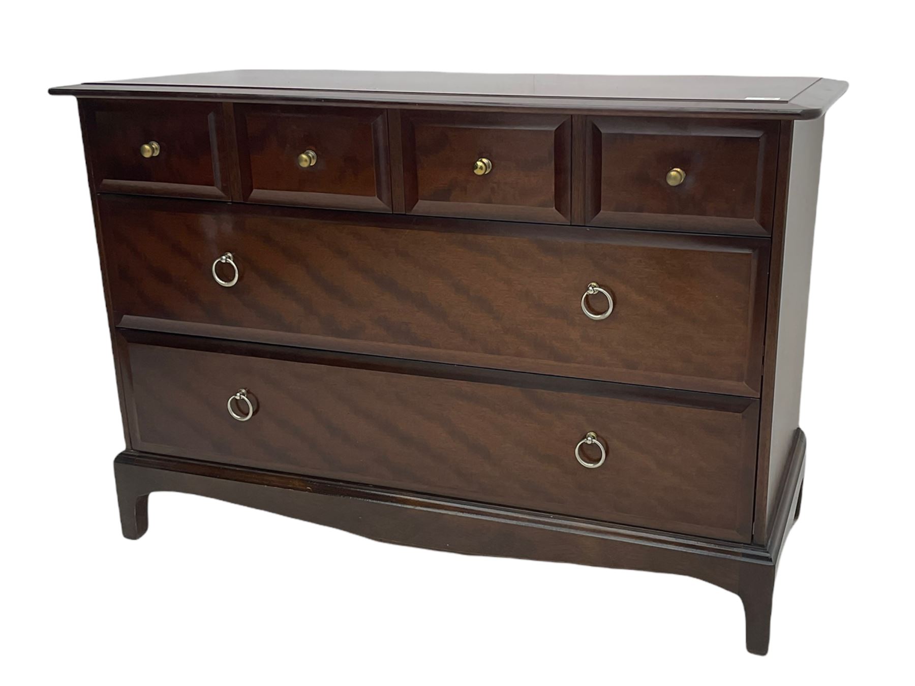 Stag Minstrel mahogany chest - Image 4 of 8
