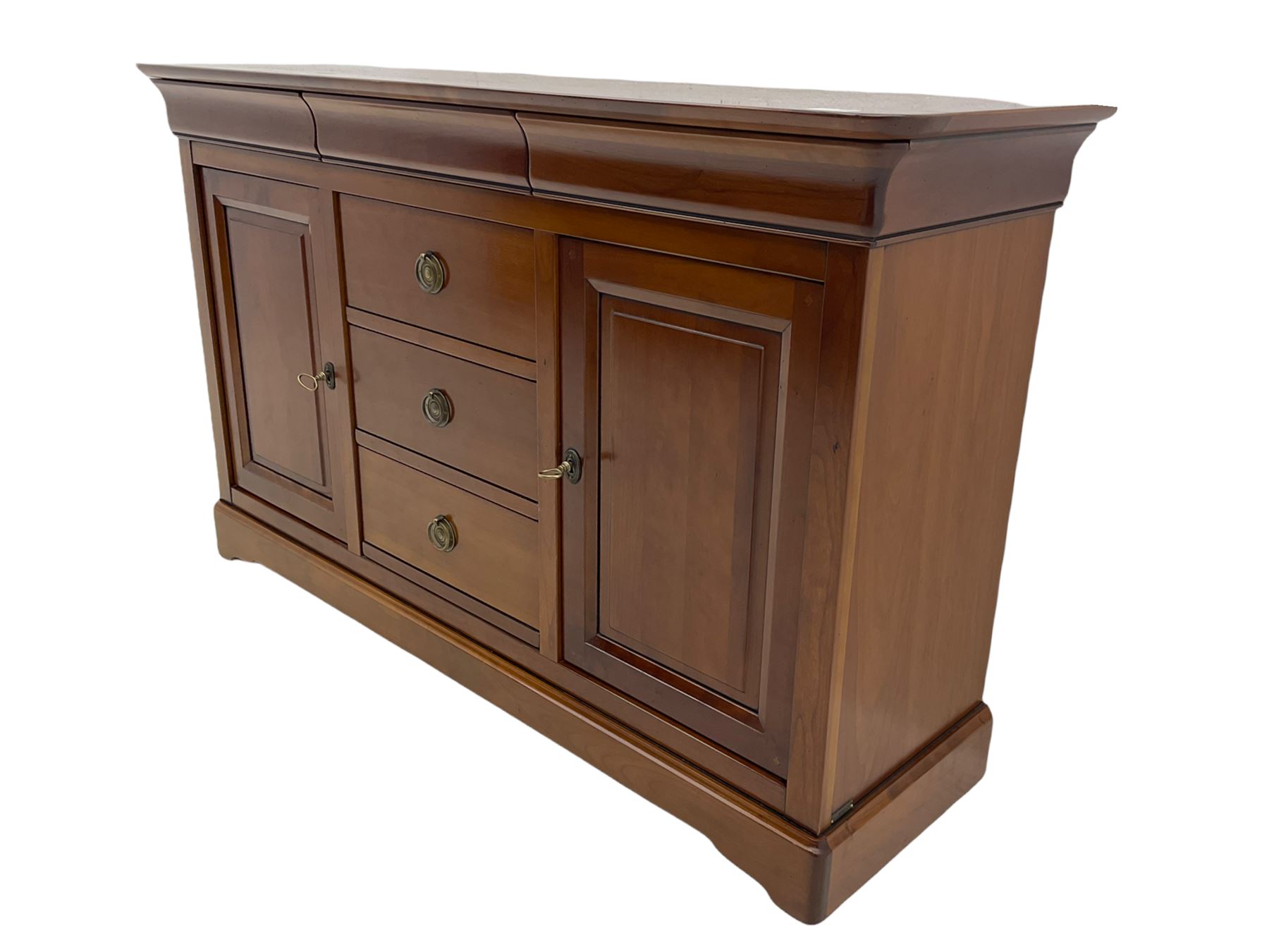Grange Furniture cherry wood sideboard - Image 4 of 9