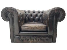 Chesterfield armchair