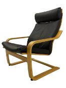 IKEA Poang cantilever armchair