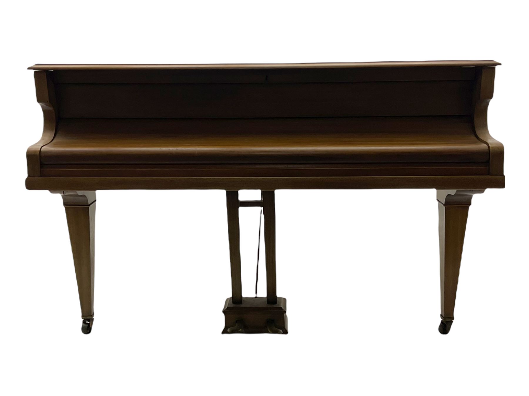 Brindley & Foster mahogany cased baby grand piano - Image 2 of 10