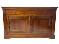 Grange Furniture cherry wood sideboard