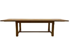 Manor Oak - light oak rectangular dining table