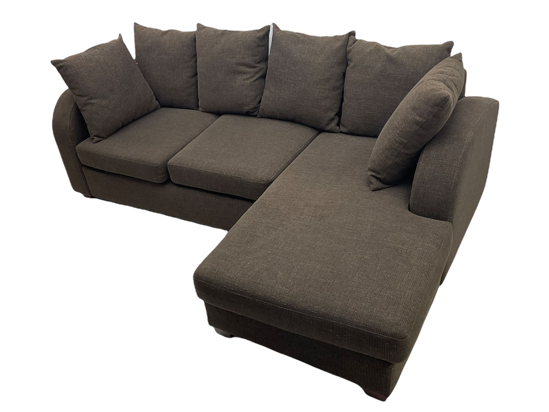 Corner sofa with right hand chaise - Image 4 of 8