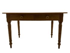 Victorian pitch pine rectangular table