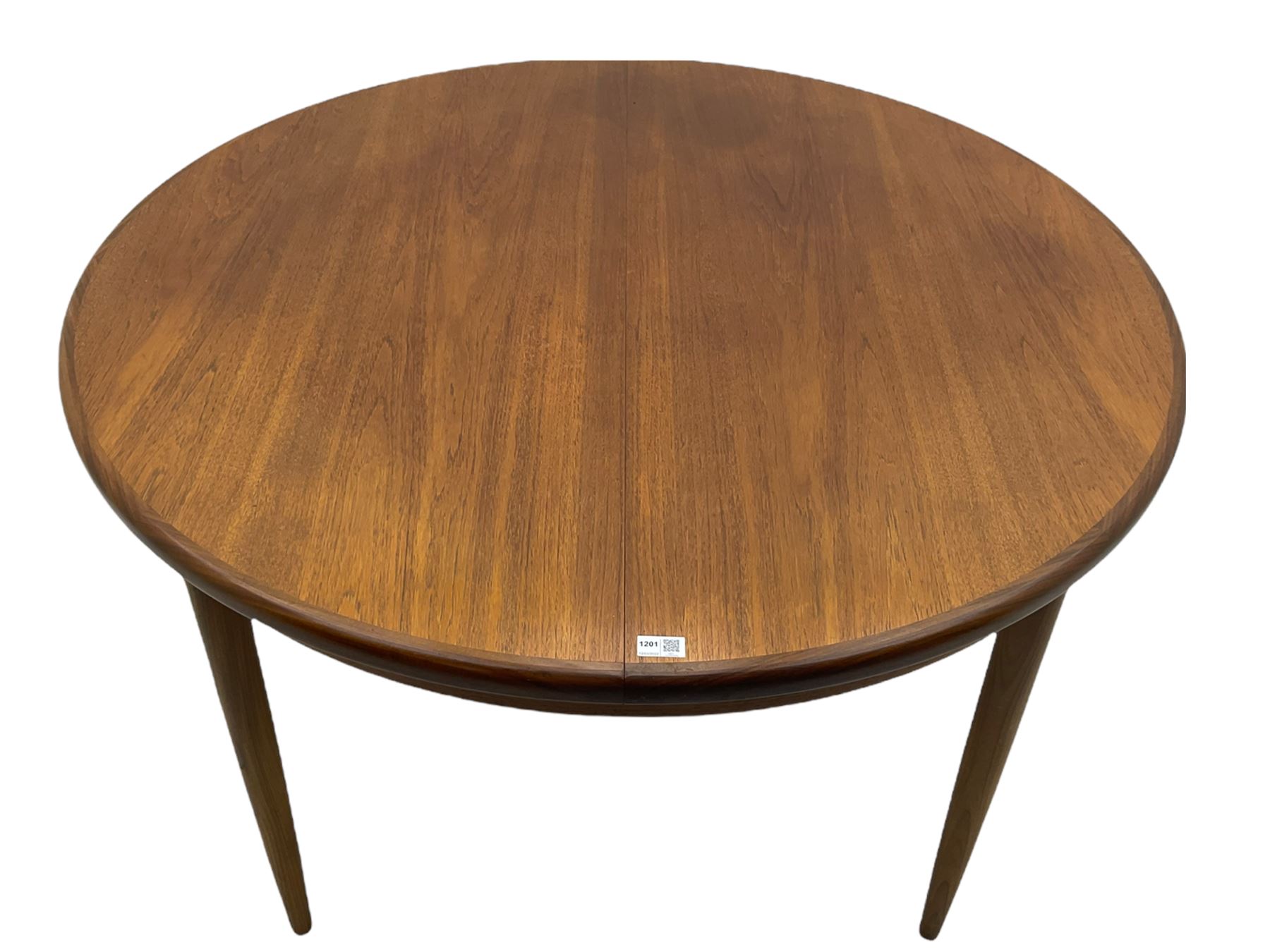 G-Plan Mid-20th century teak circular extending dining table - Image 10 of 21