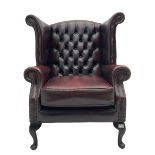 Thomas Lloyd - Georgian style wing back armchair