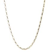 9ct gold link necklace hallmarked
