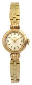 Tissot 1960's 9ct gold ladies manual wind wristwatch