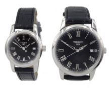 Tissot stainless steel gentleman's quartz wristwatch