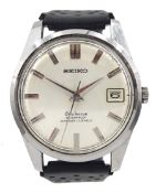 Seiko Seahorse gentleman's stainless steel 17 jewels manual wind wristwatch