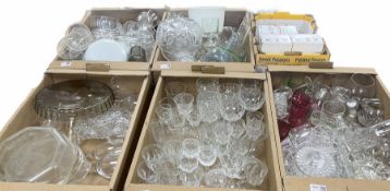 Large collection of assorted glassware