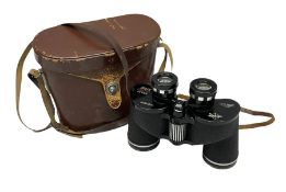 Pair of Swift Audubon 85 x 44 binoculars in fitted leather case