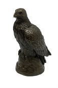 Bronzed figure of an eagle by Menton Manor