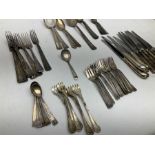 Continental plated flatware