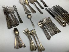 Continental plated flatware