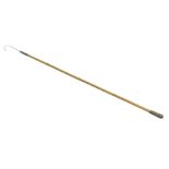 Fishing gaff hook with a bamboo handle