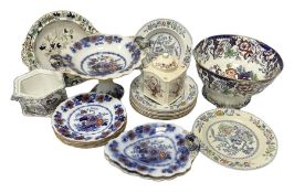 Victorian and later dinner wares