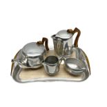 Piquot ware Newmaid tea set