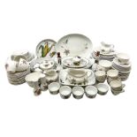 Quantity of tea and dinner wares comprising Royal Worcester 'Evesham' pattern dinnerwares to include