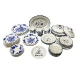 Portmeirion plates in Goddess of the the fruit pattern