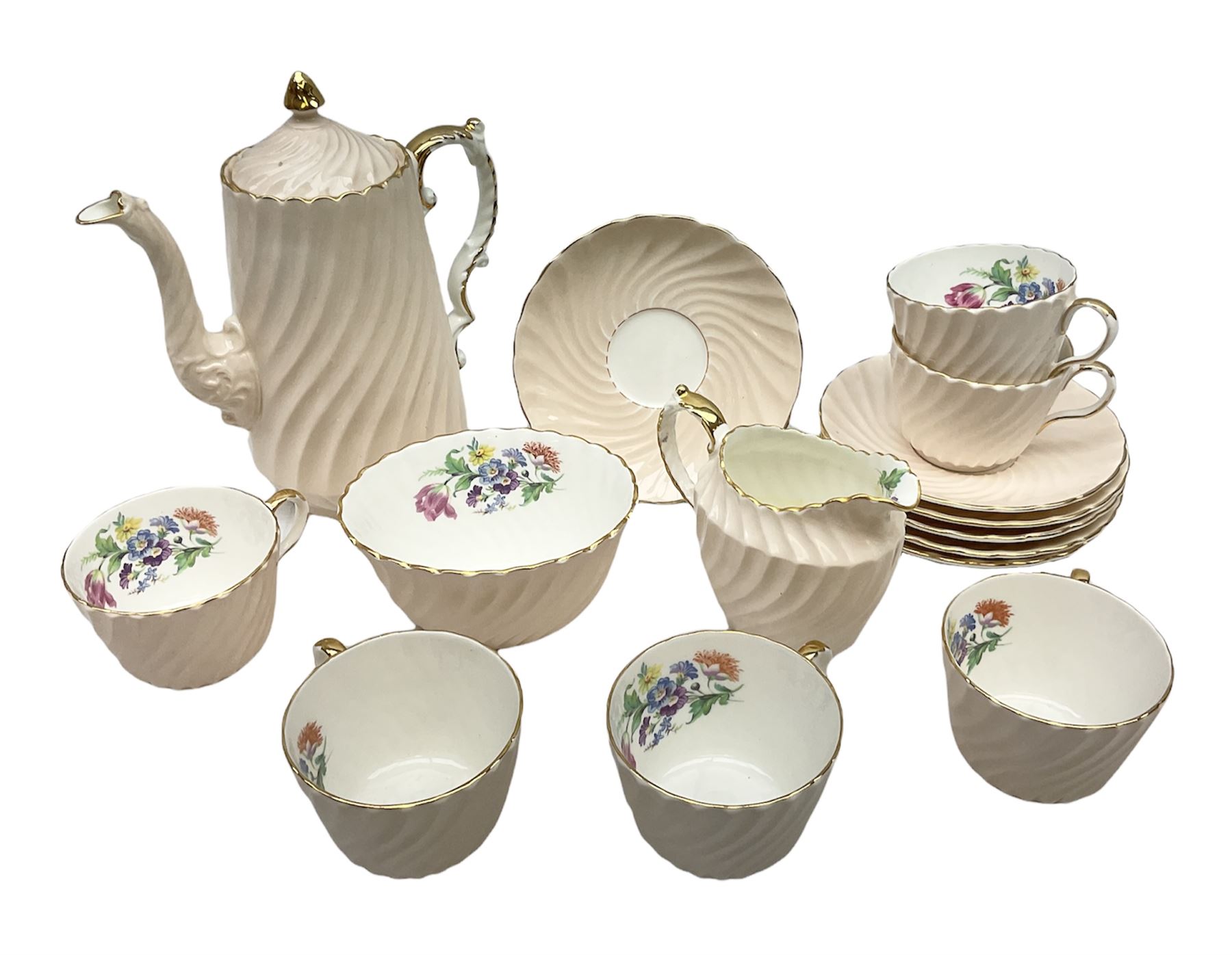 Aynsley coffee service for six