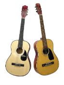 Two guitars to include a 'Ready Ace' example