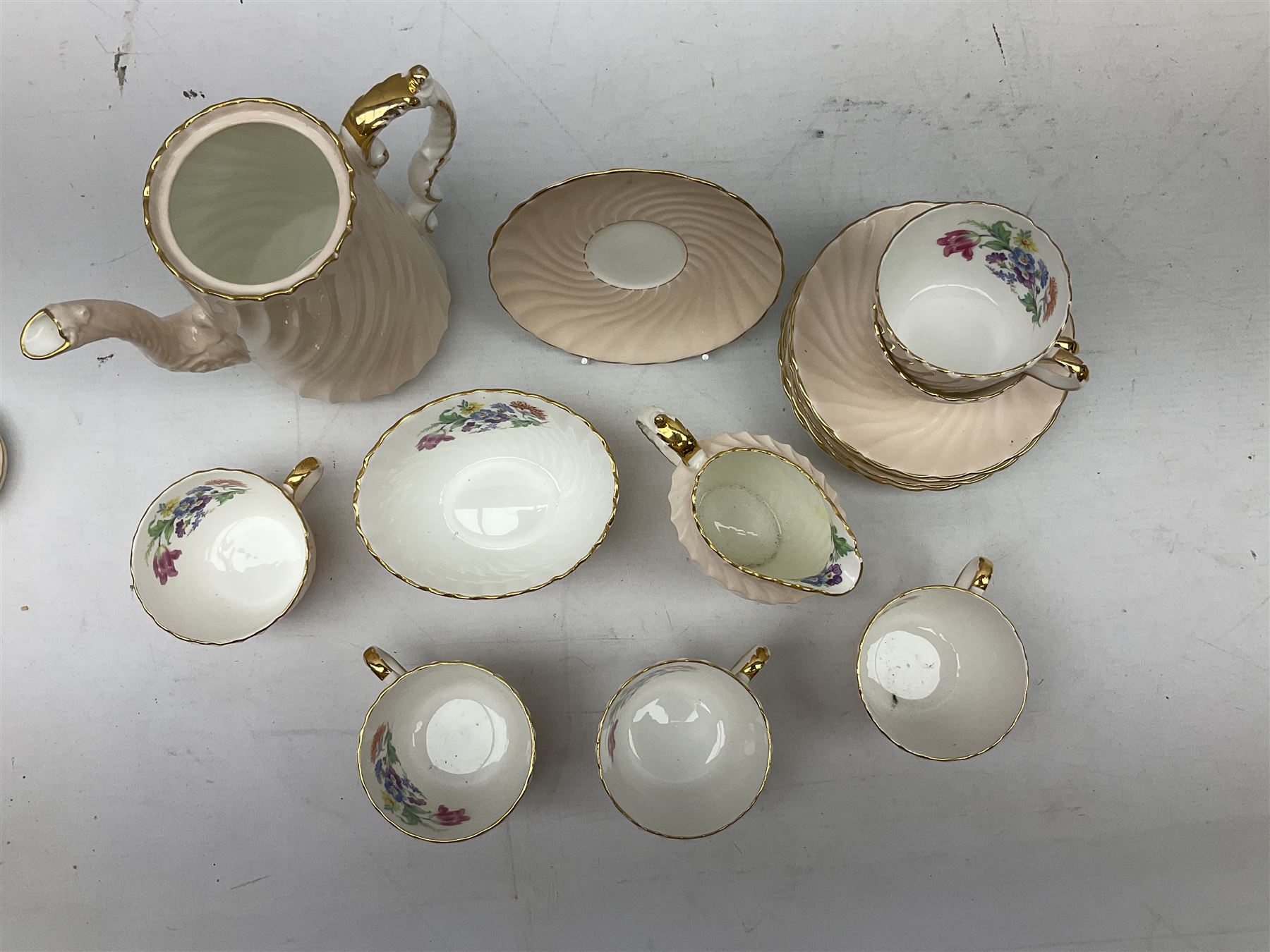 Aynsley coffee service for six - Image 2 of 3