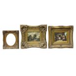3 classical gilt picture frames