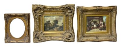 3 classical gilt picture frames