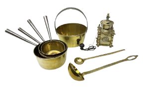 Quantity of brass to include jam pan