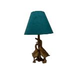 Bronze style table lamp