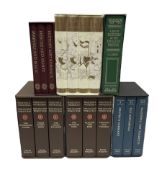 Folio Society books Winston Churchill The Second World War; two box sets of six volumes