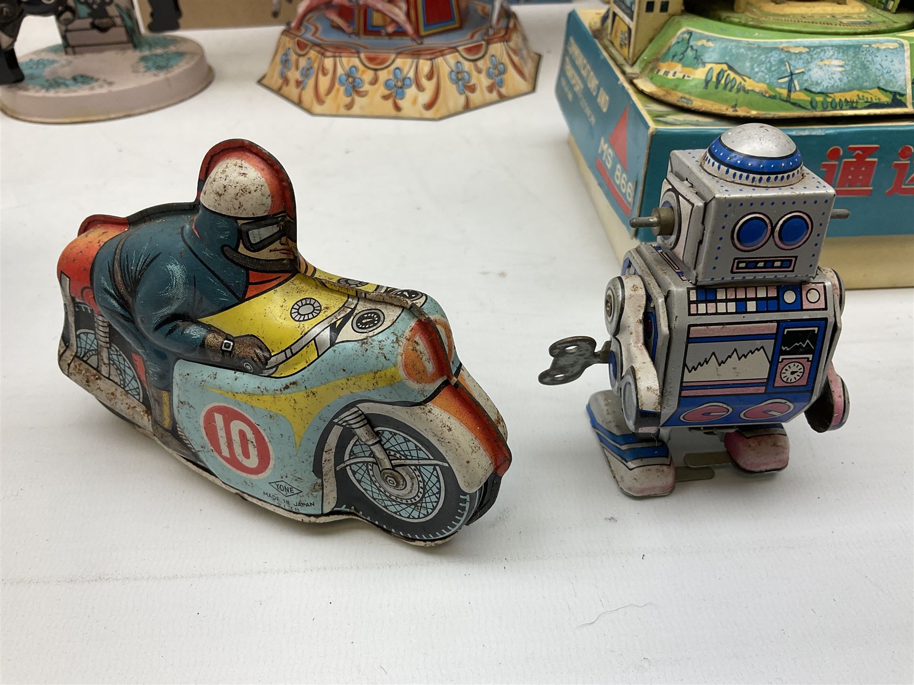 Mid 20th century and later tin plate clockwork toys - Image 8 of 8