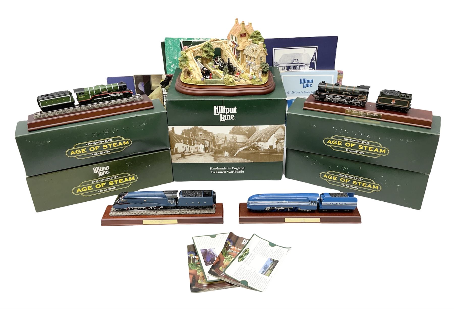 Lilliput Lane models to include 'Age of Steam' locomotives