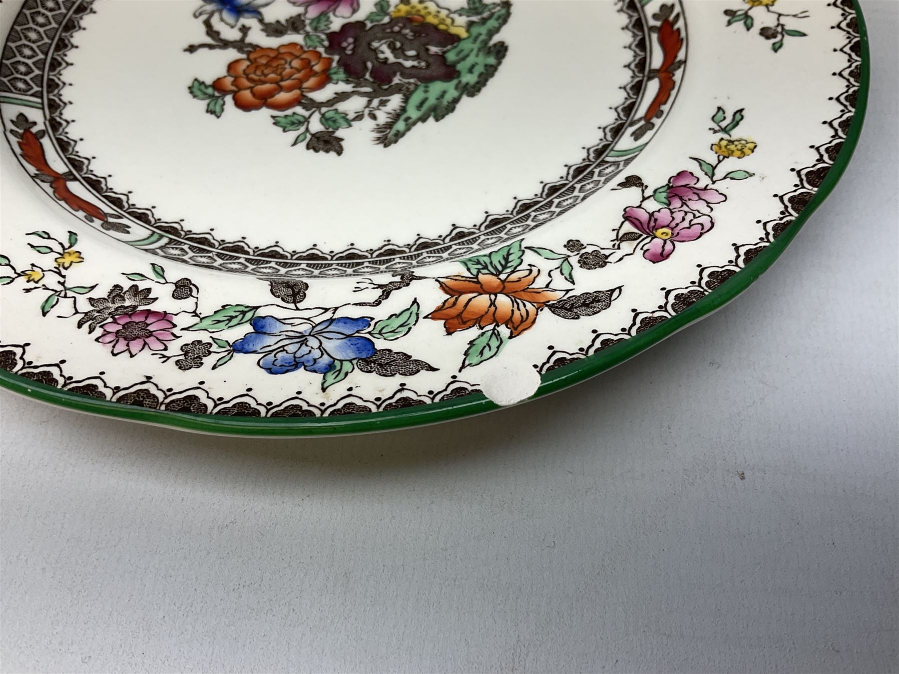 Copeland Spode part dinner service decorated in the Chinese Rose pattern - Image 5 of 5