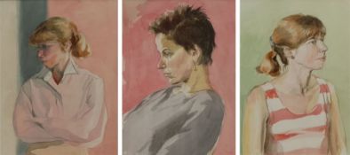 William Bird (British 1930-2010): Ladies' Portraits
