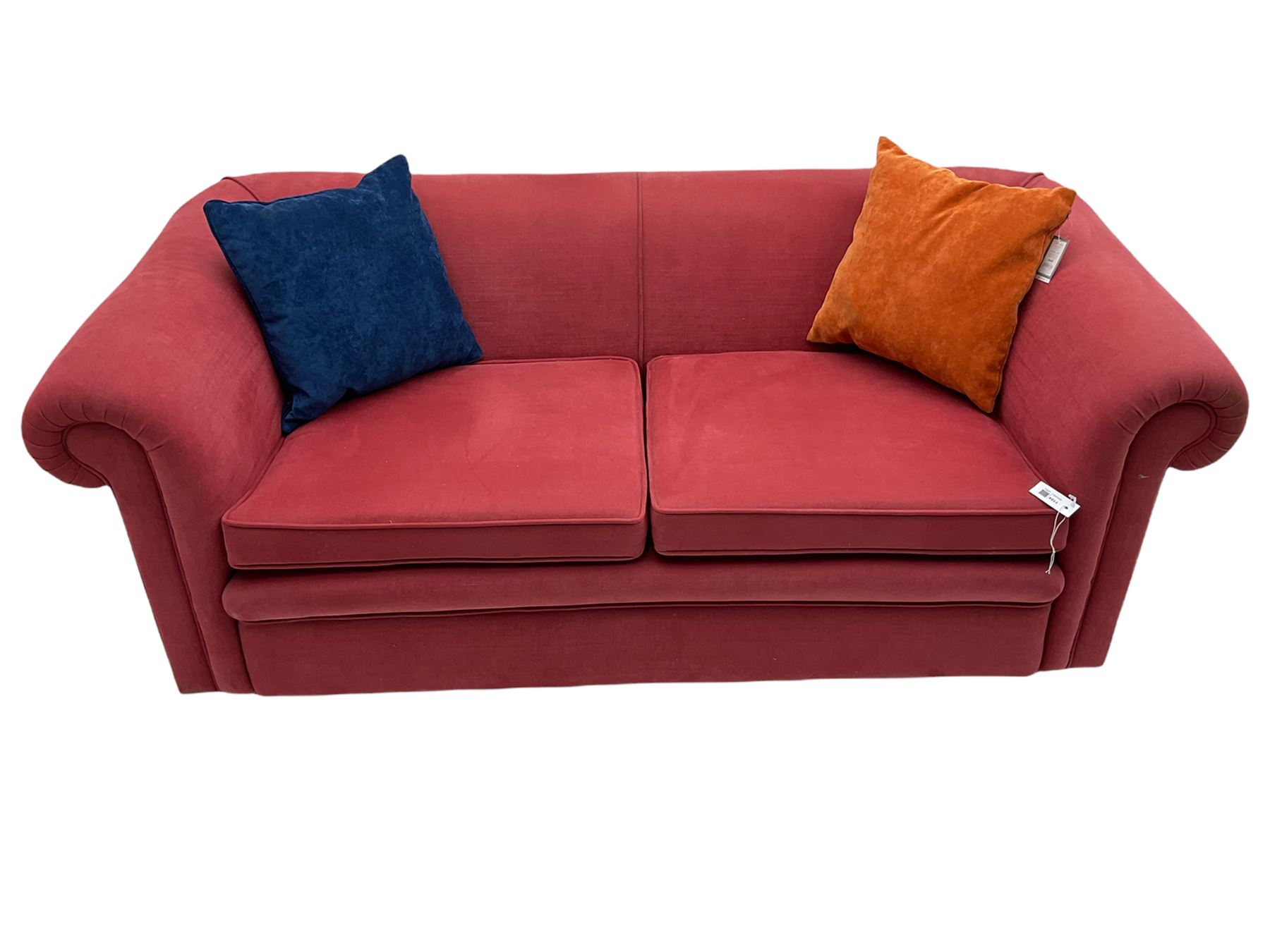 Two seat Chesterfield sofa - Image 2 of 6